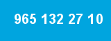 965 132 27 10